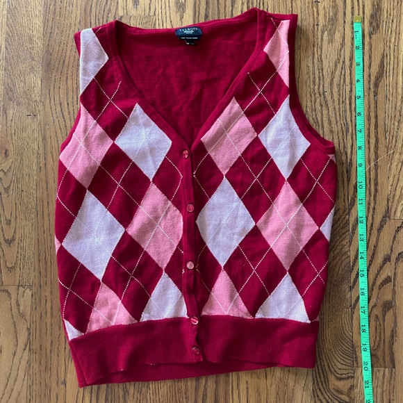 TALBOTS Sweater Vest - Picture 1 of 5